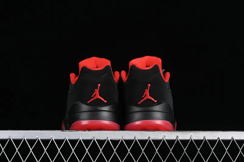 All categories Air Jordan Jordan series basketball shoes Air Jordan 5 Z version Air Jordan 5 Low "Alternate 90" AJ5 Joe 5 black and red low-top basketball shoes 819171-001